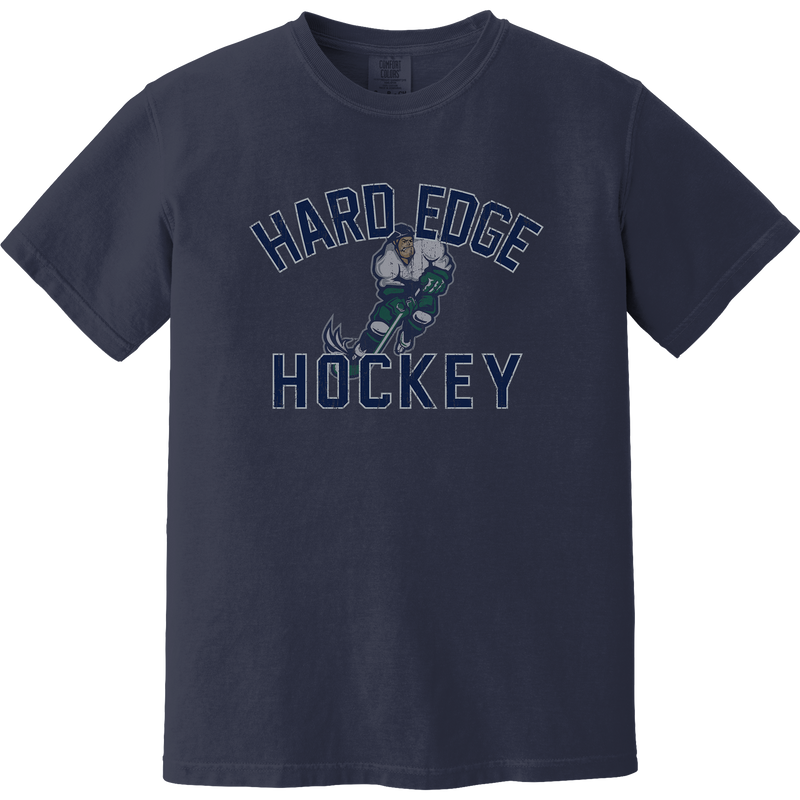 Hard Edge Hockey Heavyweight Ring Spun Tee