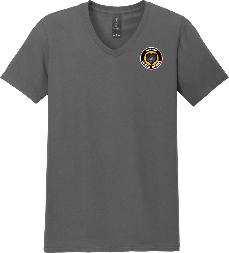 Dupage Black Bears Softstyle V-Neck T-Shirt