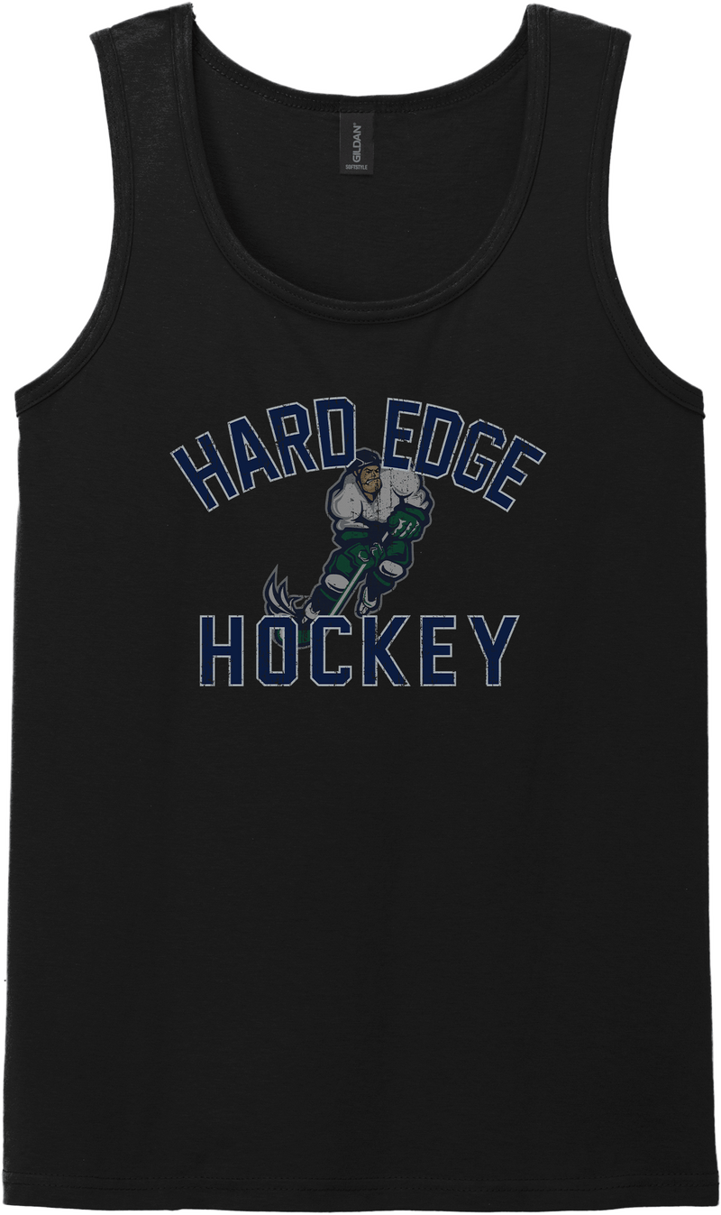 Hard Edge Hockey Softstyle Tank Top