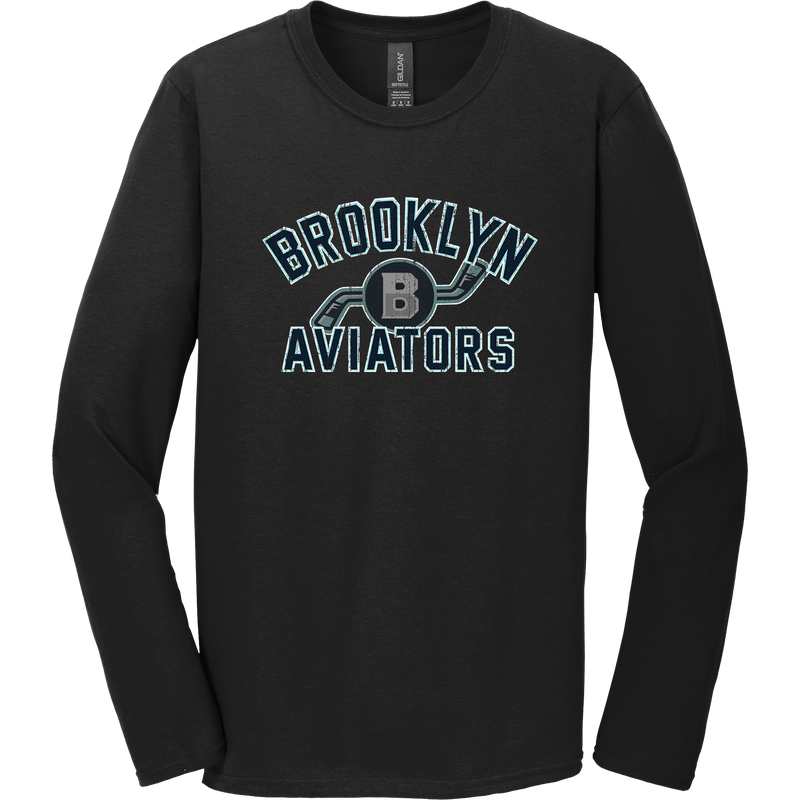 Brooklyn Aviators Softstyle Long Sleeve T-Shirt