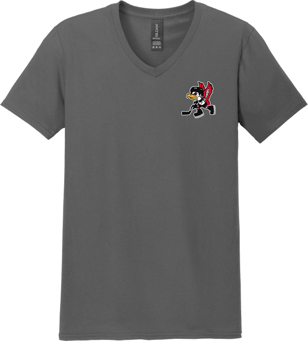 Benet Hockey Softstyle V-Neck T-Shirt