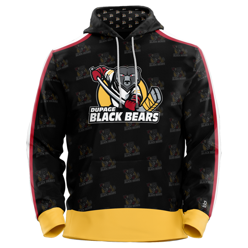 Dupage Black Bears Youth Sublimated Hoodie