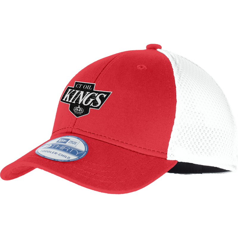 CT Oil Kings New Era Youth Stretch Mesh Cap