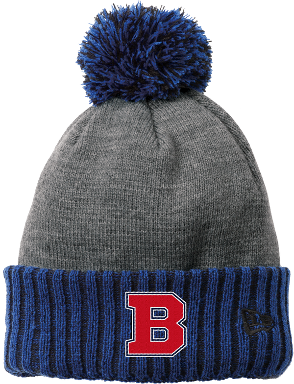 CT Bobcats New Era Colorblock Cuffed Beanie