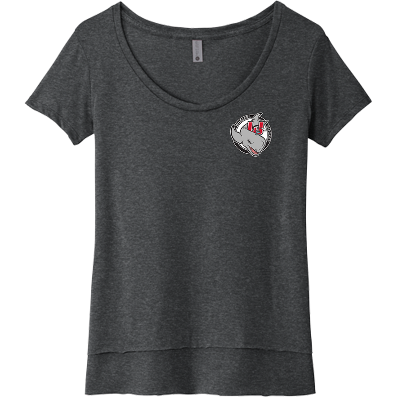 CT Whalers Tier 2 Womens Festival Scoop Neck Tee