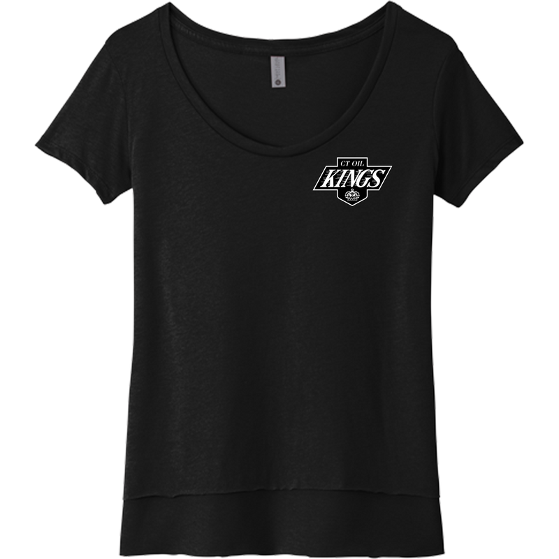 CT Oil Kings Womens Festival Scoop Neck Tee