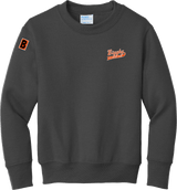 Biggby Coffee AAA Youth Core Fleece Crewneck Sweatshirt