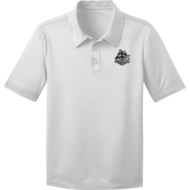 Grundy Senators Youth Silk Touch Performance Polo