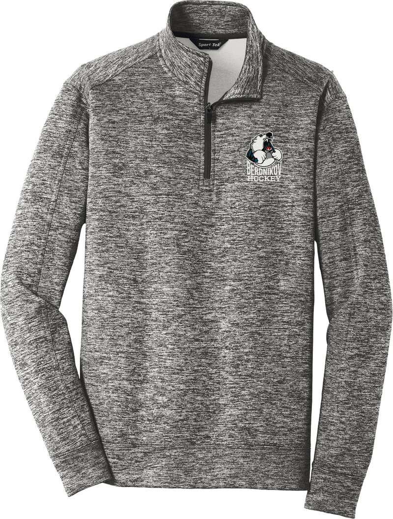 Berdnikov Bears PosiCharge Electric Heather Fleece 1/4-Zip Pullover