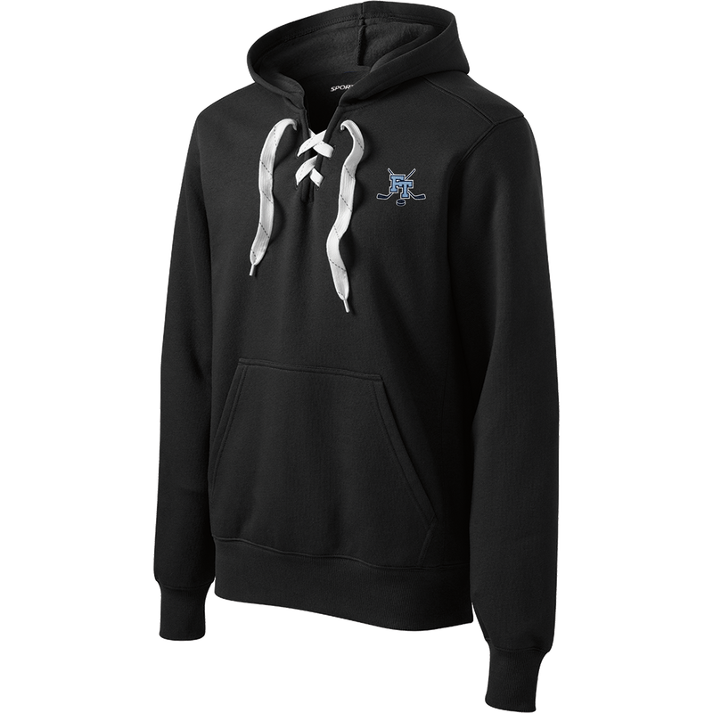 Freehold Township Lace Up Pullover Hooded Sweatshirt