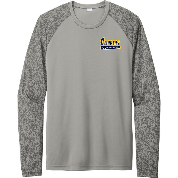 CT Clippers Long Sleeve Digi Camo Tee