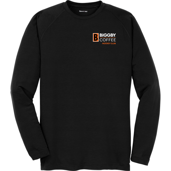 Biggby Coffee Hockey Club Long Sleeve Ultimate Performance Crew