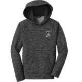 Hard Edge Hockey Youth PosiCharge Electric Heather Fleece Hooded Pullover